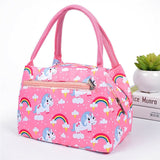 Lunch Bag Cooler Tote Portable Insulated Box Canvas Thermal Cold Food Container School Picnic For Men Women Kids Travel Lunchbox