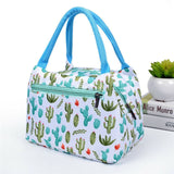 Lunch Bag Cooler Tote Portable Insulated Box Canvas Thermal Cold Food Container School Picnic For Men Women Kids Travel Lunchbox