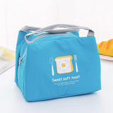 MODYCON Cartoon Cute Lunch Bag For Women Girl Kids Children Thermal Insulated Lunch Box Tote Food Picnic Bag Milk Bottle Pouch