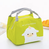 MODYCON Cartoon Cute Lunch Bag For Women Girl Kids Children Thermal Insulated Lunch Box Tote Food Picnic Bag Milk Bottle Pouch