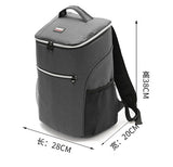 20L 600D oxford big cooler bag thermo lunch picnic box insulated cool backpack ice pack fresh carrier thermal shoulder bags