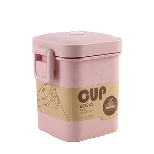 Japanese 3 Layer Lunch Box Food Container Portable Bento Box Eco Friendly Wheat Straw Lunchbox For Kids Food Box With Dinnerware