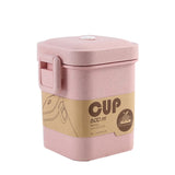 Japanese 3 Layer Lunch Box Food Container Portable Bento Box Eco Friendly Wheat Straw Lunchbox For Kids Food Box With Dinnerware