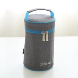 new fashion denim lunch bag thermal food insulated bag kids women or men casual cooler thermo picnic bag thermo lunch box