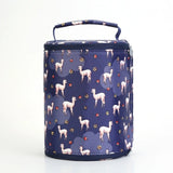 Brivilas lunch bag  for women funny cartoon kids bento cooler bags flamingo thermal breakfast food box portable picnic travel