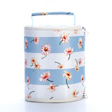Brivilas lunch bag  for women funny cartoon kids bento cooler bags flamingo thermal breakfast food box portable picnic travel
