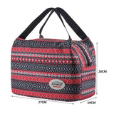 Aosbos Portable Thermal Lunch Bags for Women Kids Men Fashion  Picnic Cooler Lunch Bag Insulated Travel Food Tote Bags Box 2019