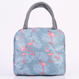 2020 Insulated Lunch Bag Thermal Stripe Tote Bags Cooler Picnic Food Lunch Box Bag For Kids Women Girls Ladies Men Children Pink