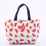 Brivilas lunch bag  for women funny cartoon kids bento cooler bags flamingo thermal breakfast food box portable picnic travel
