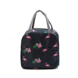 2020 Insulated Lunch Bag Thermal Stripe Tote Bags Cooler Picnic Food Lunch Box Bag For Kids Women Girls Ladies Men Children Pink