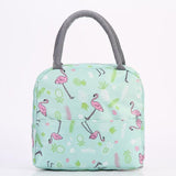 2020 Insulated Lunch Bag Thermal Stripe Tote Bags Cooler Picnic Food Lunch Box Bag For Kids Women Girls Ladies Men Children Pink
