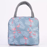 2020 Insulated Lunch Bag Thermal Stripe Tote Bags Cooler Picnic Food Lunch Box Bag For Kids Women Girls Ladies Men Children Pink