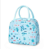 2020 Insulated Lunch Bag Thermal Stripe Tote Bags Cooler Picnic Food Lunch Box Bag For Kids Women Girls Ladies Men Children Pink