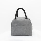 2020 Insulated Lunch Bag Thermal Stripe Tote Bags Cooler Picnic Food Lunch Box Bag For Kids Women Girls Ladies Men Children Pink