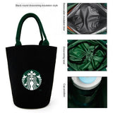 Portable Lunch Bag New Thermal Insulated Lunch Box Tote Cooler Handbag Bento Pouch Dinner Container School Food Storage Bags