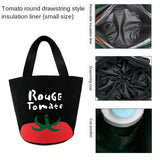 Portable Lunch Bag New Thermal Insulated Lunch Box Tote Cooler Handbag Bento Pouch Dinner Container School Food Storage Bags