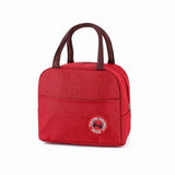 Fresh Lunch Bags For Women Kids Girl Waterproof Portable Zipper Thermal Oxford Cooler Bag Convenient Lunch Box Tote Food BBQ Bag