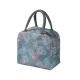 Fresh Alpaca Flower Waterproof Oxford Cooler Bag Portable Zipper Thermal Lunch Bags For Women Convenient Lunch Box Tote Food Bag