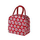 Fresh Alpaca Flower Waterproof Oxford Cooler Bag Portable Zipper Thermal Lunch Bags For Women Convenient Lunch Box Tote Food Bag