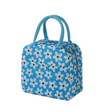 Fresh Alpaca Flower Waterproof Oxford Cooler Bag Portable Zipper Thermal Lunch Bags For Women Convenient Lunch Box Tote Food Bag