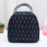 New Portable Lunch Bag New Thermal Insulated Lunch Box Tote Cooler Handbag lunch bags for women Convenient  Box Tote Food Bags