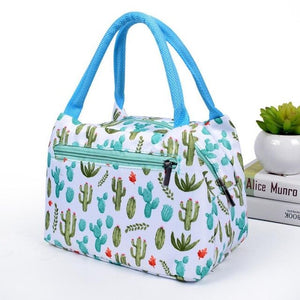 Cartoon Waterproof Lunch Bag With Aluminum Foil Insulated Insulated Thermal Cooler Bags Picnic Food Box
