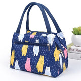 Cartoon Waterproof Lunch Bag With Aluminum Foil Insulated Insulated Thermal Cooler Bags Picnic Food Box