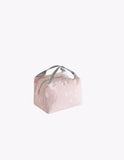 Simple household lunch bag Cartoon portable lunch insulated rice bag zipper cotton and linen lunch bag student couple lunch box